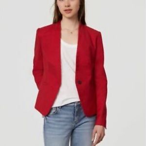 Loft Red Blazer